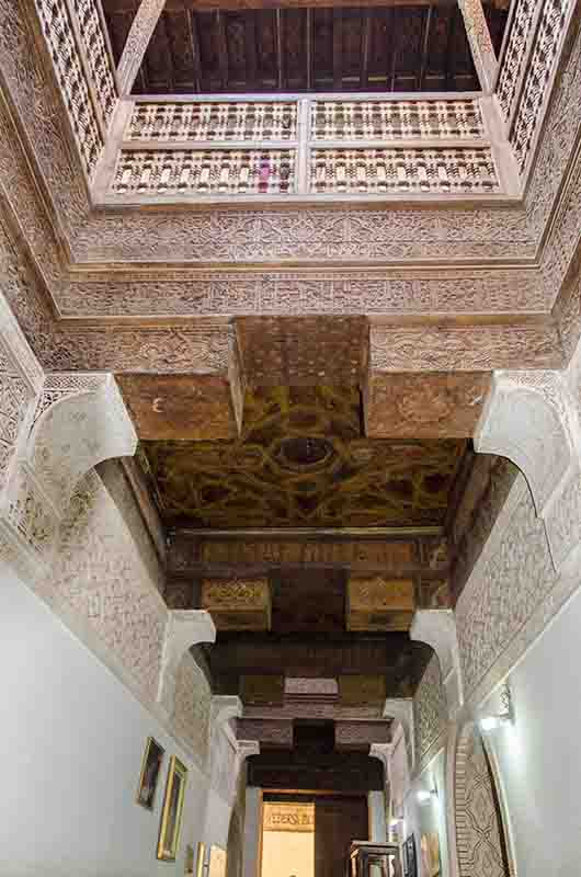 124 - Marruecos - Marrakech - Madraza Ben Youssef - entrada